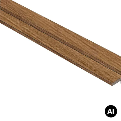 Listwa zakończeniowa Dąb naturalny Teak Prawa M, 120032218