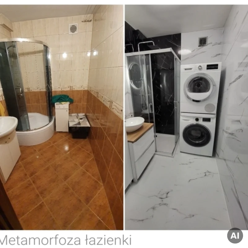 Panele ścienne Calacatta Black 30x60 Marmur Czarny Kamień