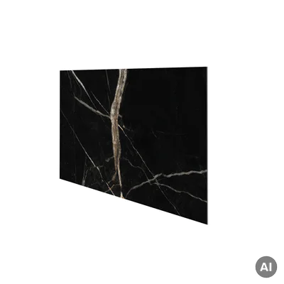 Panele ścienne Calacatta Black 30x60 Marmur Czarny Kamień Połysk 6053390, EC53390