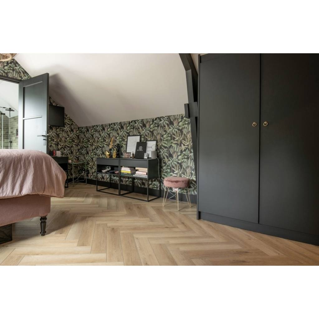 Panele winylowe Jodełka LVT Firenze dryback HB Mistrall Klasa 33 2.5 mm, FIR HB-2631-DB, Podłoga winylowa, Dryback Firenze Herringbone, Lamett ParquetVinyl
