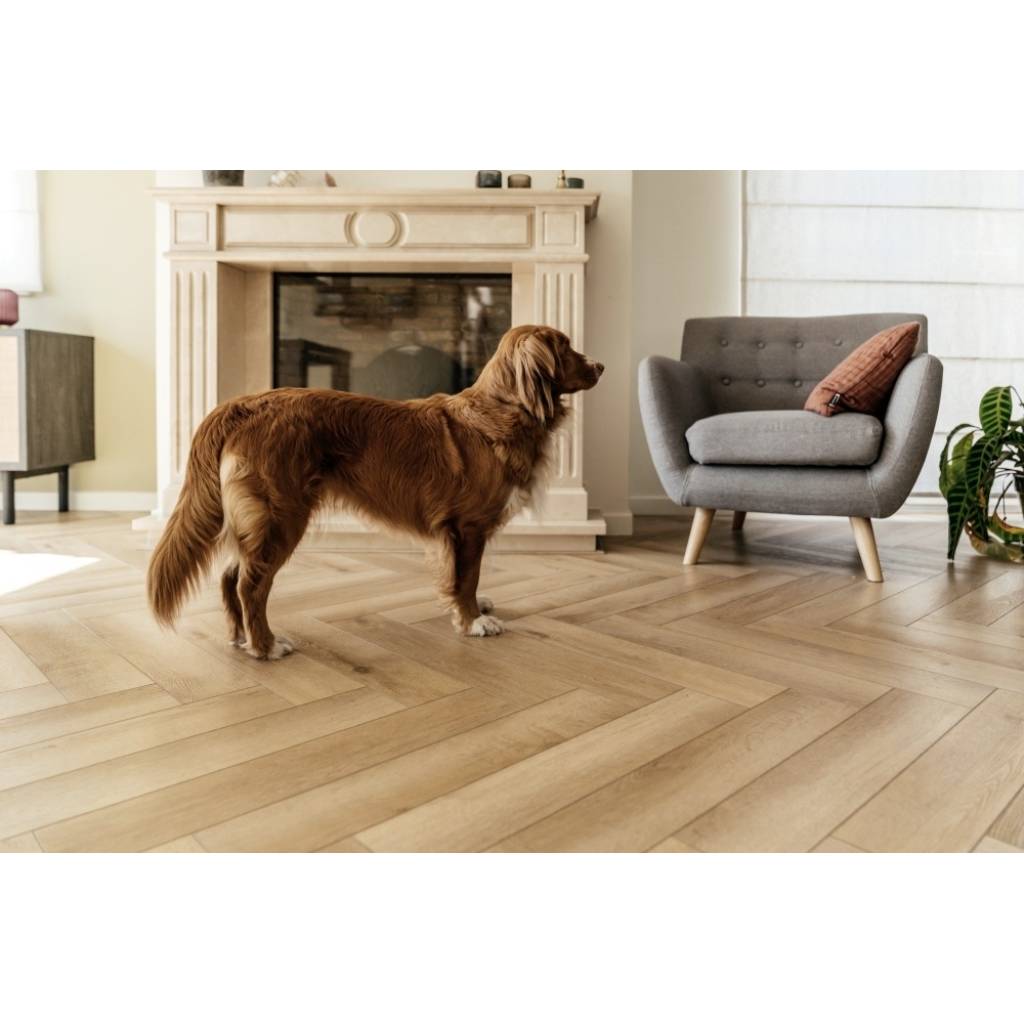Panele winylowe Jodełka LVT Firenze dryback HB Mistrall Klasa 33 2.5 mm, FIR HB-2631-DB, Podłoga winylowa, Dryback Firenze Herringbone, Lamett ParquetVinyl