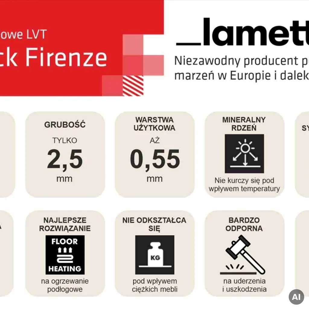 Panele winylowe Jodełka LVT Firenze dryback HB Beach 2.5 mm Klasa 33, FIR HB-2625-DB, Podłoga winylowa, Dryback Firenze Herringbone, Lamett ParquetVinyl