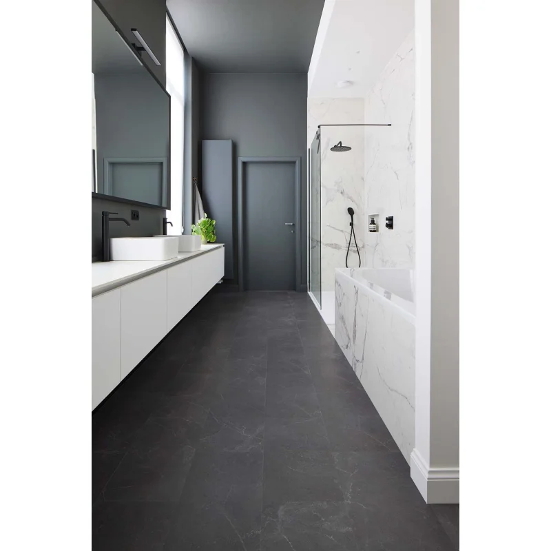 Panele winylowe LVT Firenze dryback Tiles Marmo Scuro Klasa