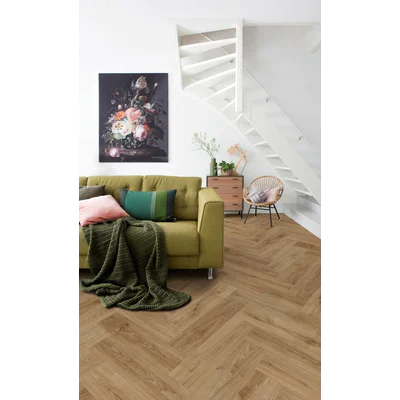 Panele winylowe z podkładem SPC LVT Dąb Kentucky Honey B 83583 Klasa 33 6 mm, 400096640