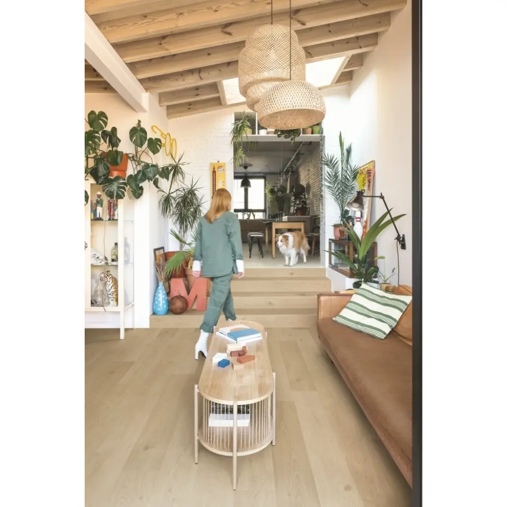 Panele winylowe SPC LVT Dąb Coast Beżowy AVSPT40321 Klasa 33 4 mm TAK, Panele winylowe, Blos Base, Quick-Step Unilin