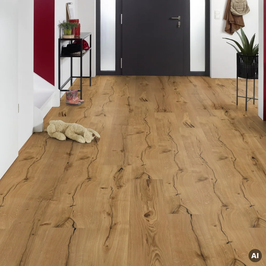 Dąb Saray 4250018122478 15 mm, Podłoga drewniana, Ablux - Rustykalna, Ablux