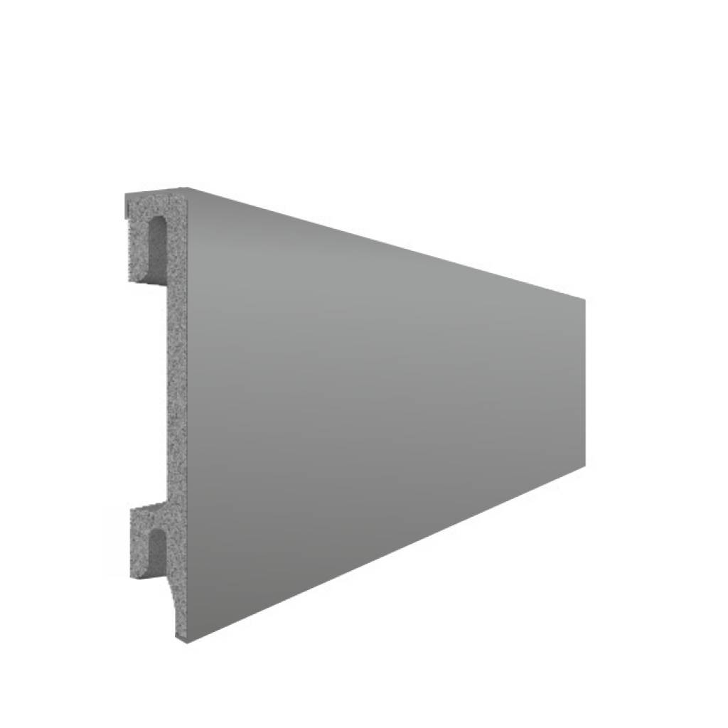 Listwa przypodłogowa PS Bravo 80 mm  1,2 m Szara 303, BR82U2, Listwy przypodłogowe, Bravo, Salag