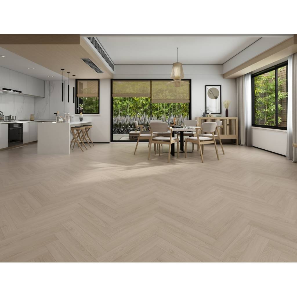 Panele podłogowe Jodełka Largo POD000304 AC5 8 mm, Panele podłogowe, Herringbone Black Core, Metamorphose