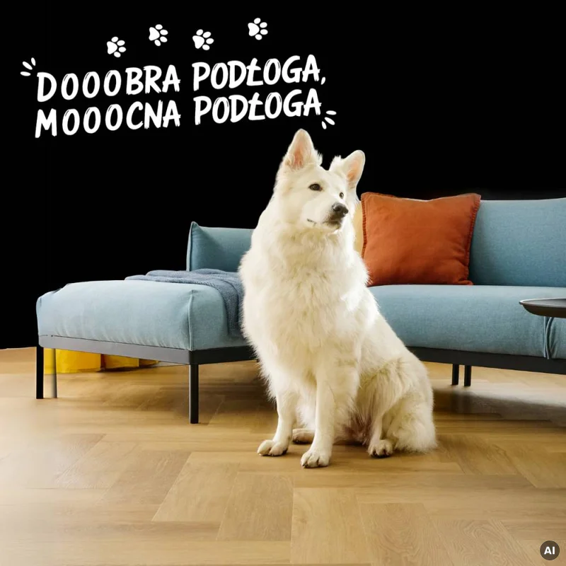 Panele winylowe ze zintegrowanym podkładem SPC LVT Dąb Med