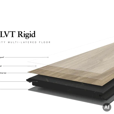 Panele winylowe SPC LVT z podkładem Dąb Riviera 5 mm Klasa 32, 400086215