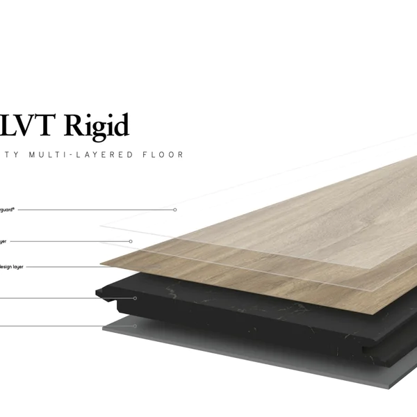 Panele winylowe SPC LVT z podkładem Dąb Riviera Naturalny 