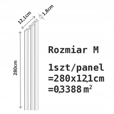 Lamele Szary Matt Soft Touch Grey M 729, 120026934