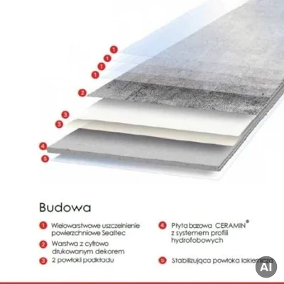 Panele winylowe Colonial Taupe 3.2 mm Klasa 34 TAK, 51010