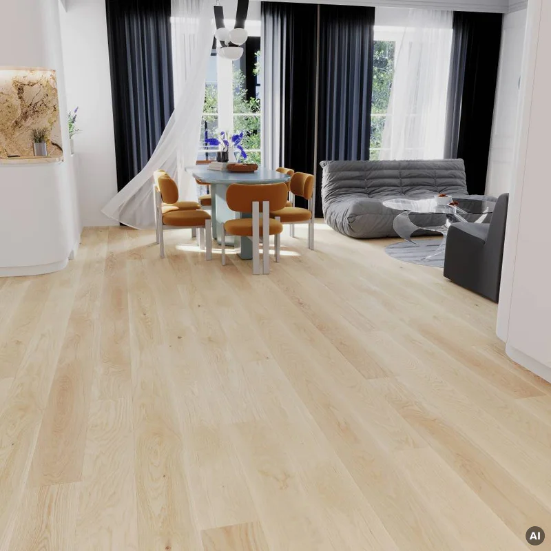 Podłoga drewniana Dąb Biały Medio 1-lamelowy 14 mm, BC8-D