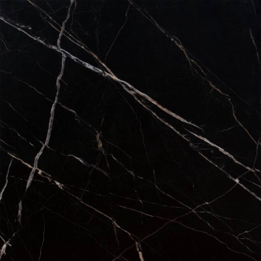 Panele winylowe SPC Calacatta Black 60x60 Marmur Czarny Kamień Matowy 6067236  Klasa 33 5 mm, Panele winylowe, Vilo SPC Floor, Vilo