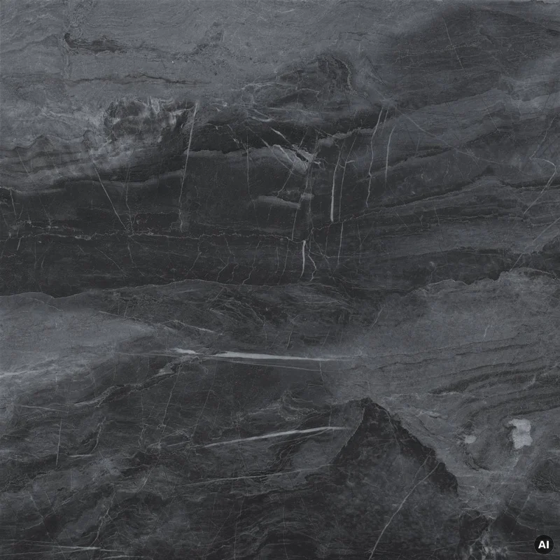 Panele winylowe SPC Dark Stone 60x60 Kamień Szary Ciemny Ma