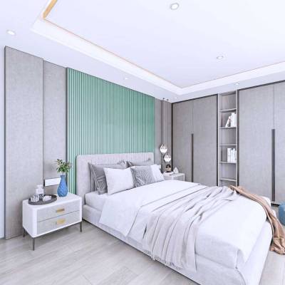 Lamele kolorowe Matt Soft Touch Relax Green M 735, 120041485