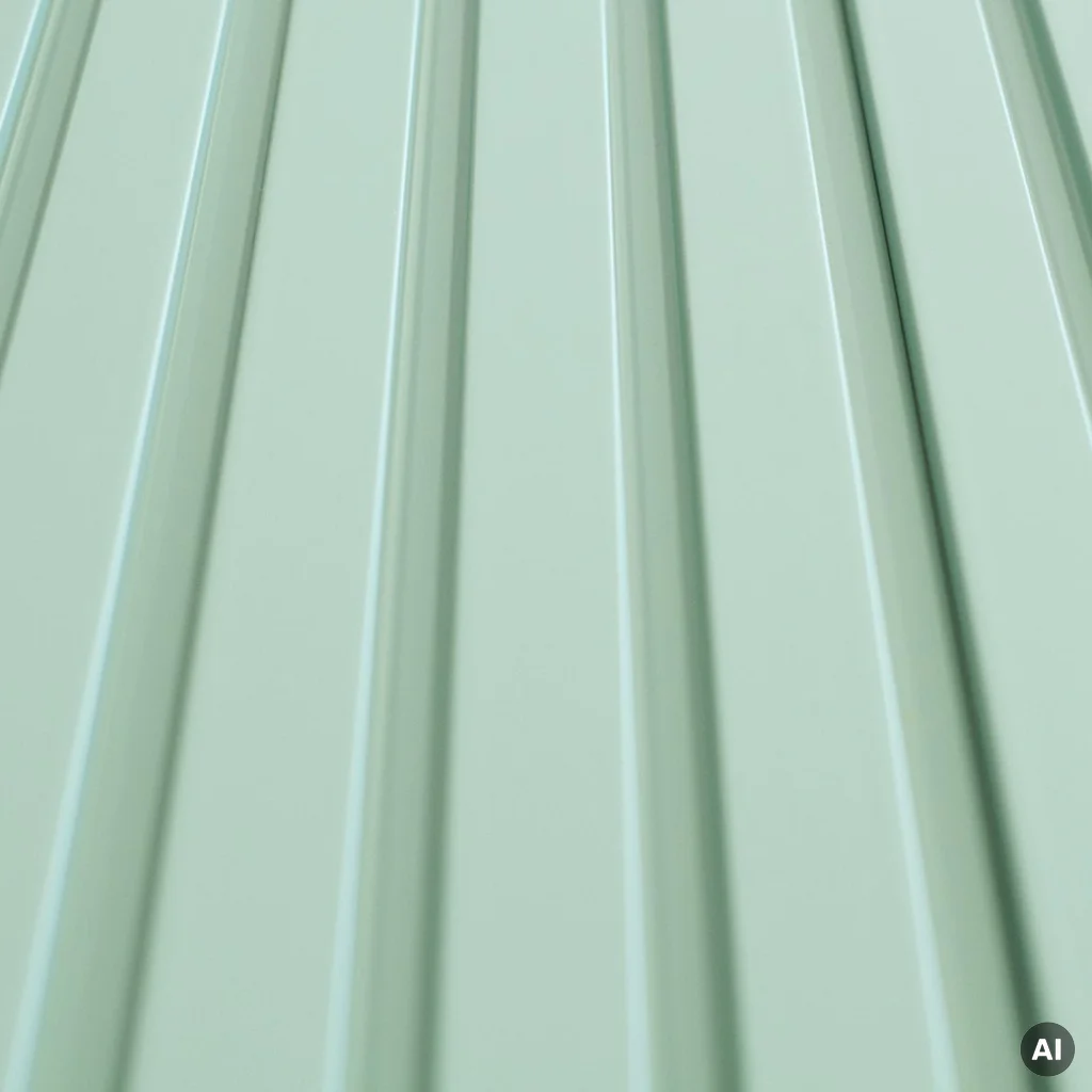Lamele kolorowe Matt Soft Touch Relax Green M 735, 120041485, Lamele, Lamele kolorowe, AGT