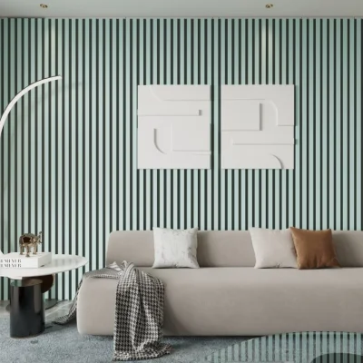 Lamele Akustyczne Matt Soft Touch Relax Green L 735, 120046850