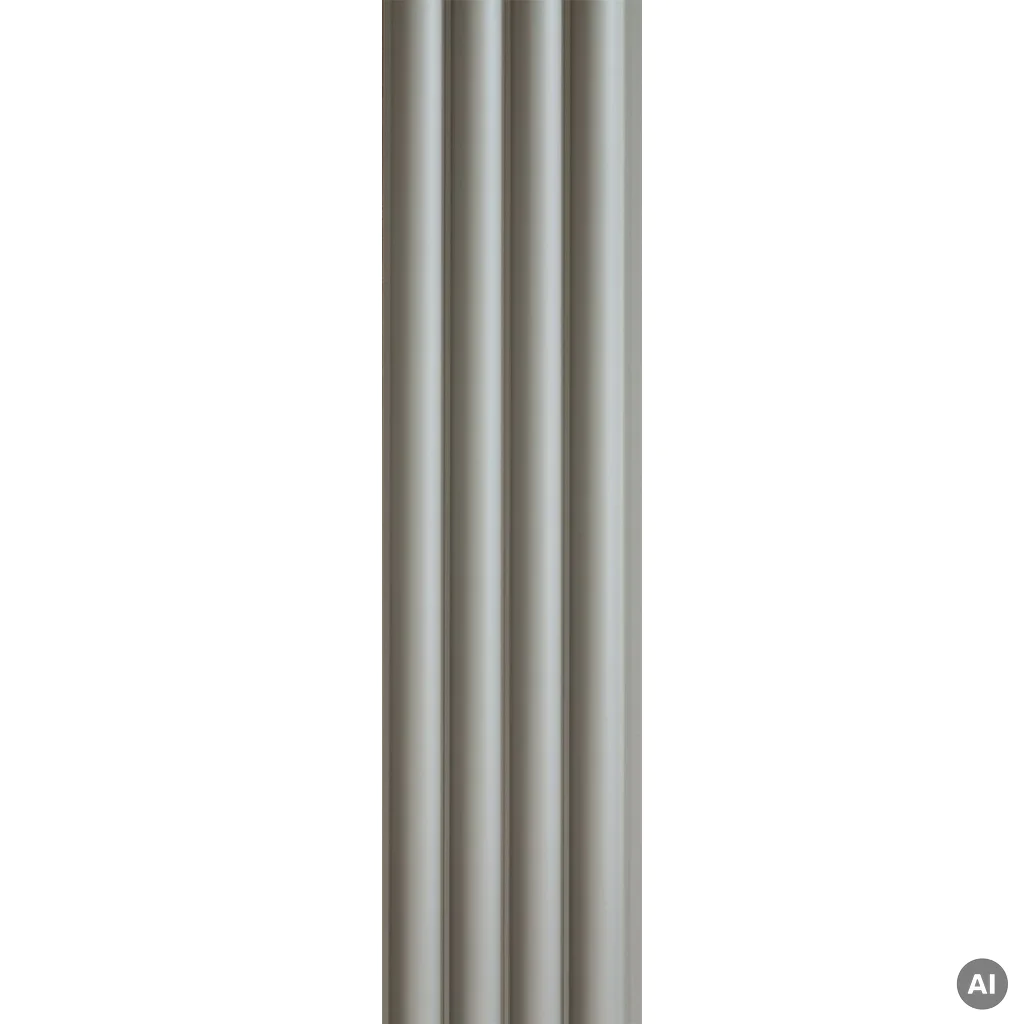 Lamele Matt Soft Touch Stone Grey O 728 Oval, 120042297, Lamele, Lamele kolorowe, AGT