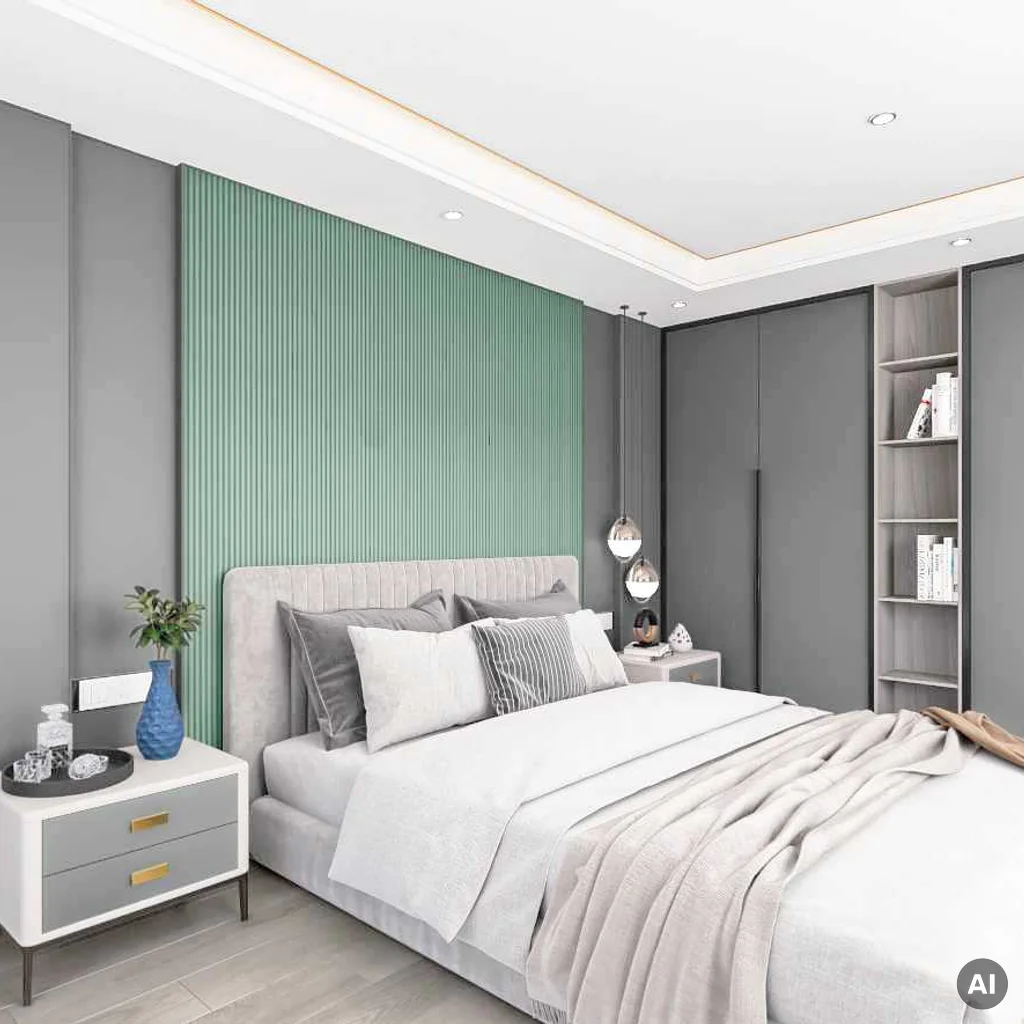 Lamele kolorowe Matt Soft Touch Relax Green O 735 Oval, 120042200, Lamele, Lamele kolorowe, AGT