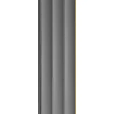 Lamele Matt Soft Touch Stone Grey U 728 Wave, 120038701