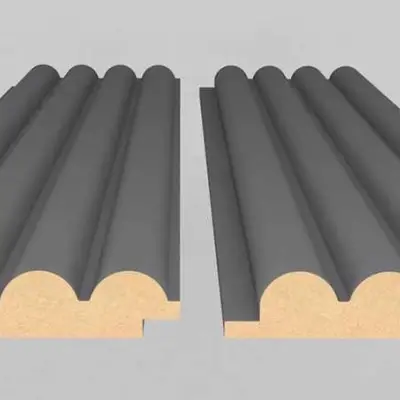 Lamele Matt Soft Touch New Grey O 729 Oval, 120041983