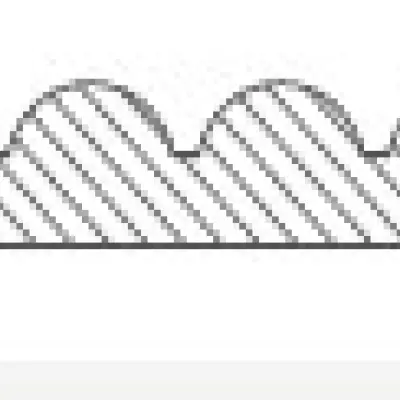 Listwa startowa Supramat Macaron Green 3015 Lewa Oval, 120042925