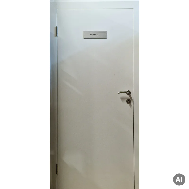 Drzwi Norma Decor 1 Bezprzylgowe (otwierane na zewnątrz) Le