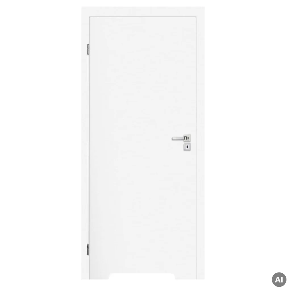 Drzwi Norma Decor 1 WC Bezprzylgowe (otwierane na zewnątrz) Lewe 80cm plaster miodu, 100073577, Drzwi wewnętrzne, Norma Decor, Invado