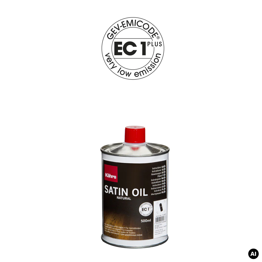 Olej pielęgnacyjny do podłóg drewnianych Kahrs Satin Oil 0,5l, 710803, Kahrs Satin Oil 0,5l, Środki pielęgnacyjne Kahrs, Kahrs