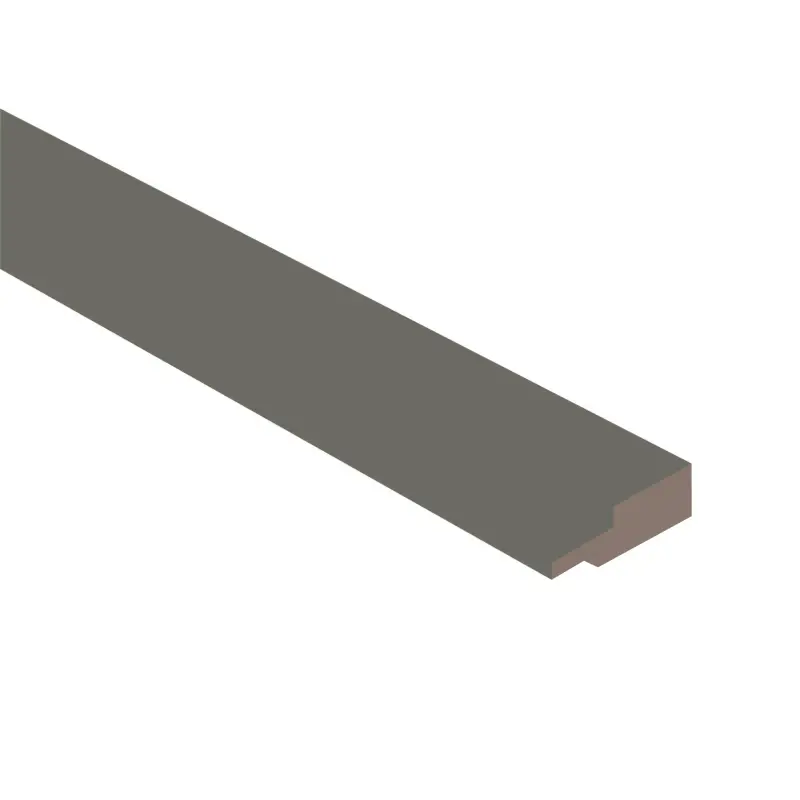 Listwa zakończeniowa Matt Soft Touch Storm Grey 726 Prawa S