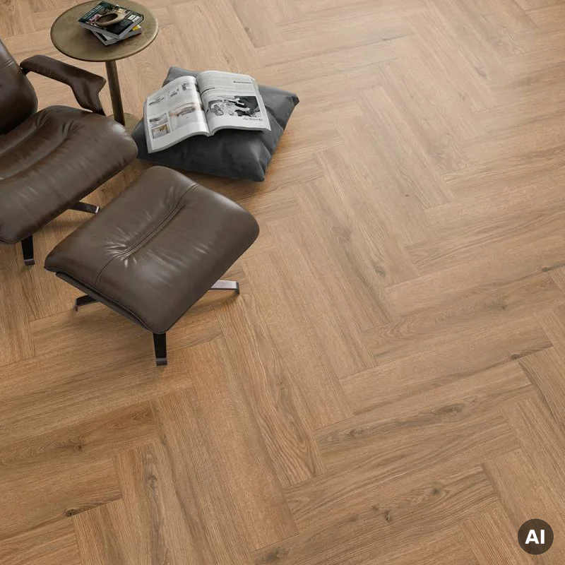Panele podłogowe Reseclif Jodełka 8 mm AC5, 64919 - 5