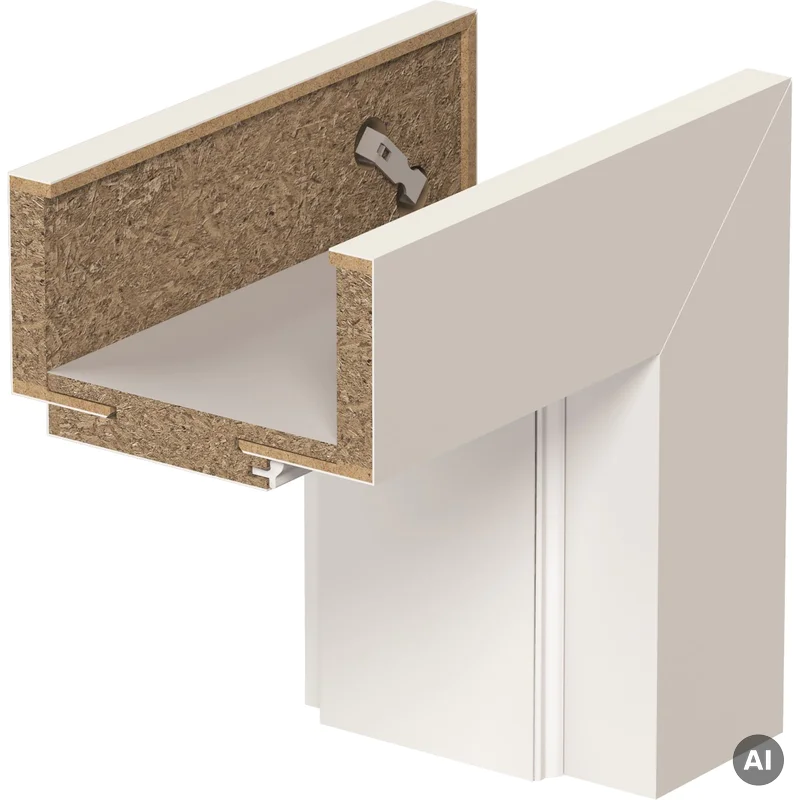 Ościeżnica regulowana Porta SYSTEM ELEGANCE D 140-160 Praw