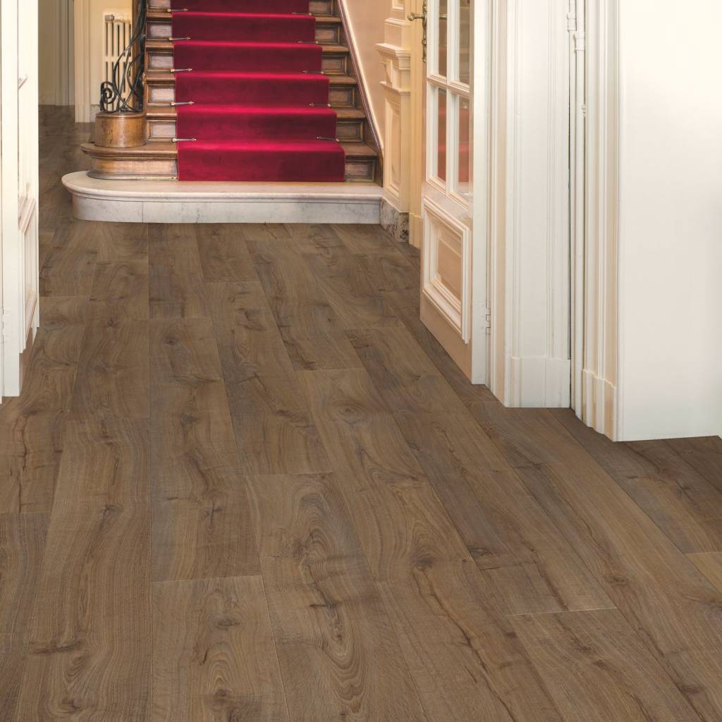 Panele Podłogowe Dąb Ciemny Cambridge LPU1664 AC4 9.5 mm, Panele podłogowe, Largo, Quick-Step Unilin