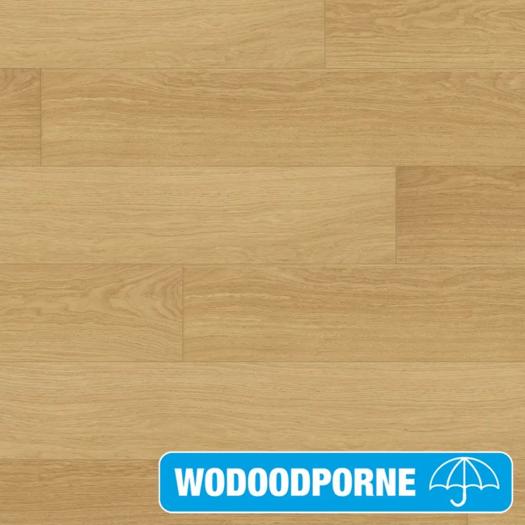 Panele Podłogowe Dąb Naturalny Satynowy IM3106 AC4 8 mm, Panele podłogowe, Impressive, Quick-Step Unilin