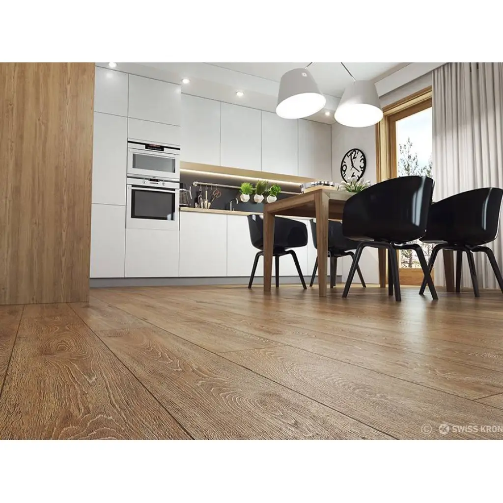 Panele Podłogowe Dąb Szafran D 3493 AC5 8 mm, Panele podłogowe, Gusto, Swiss Krono Aurum