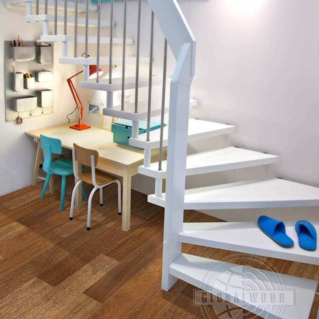 Merbau 1 lamelowy lakierowany 15 mm, 40000751, Lite drewno, Globalwood, Globalwood