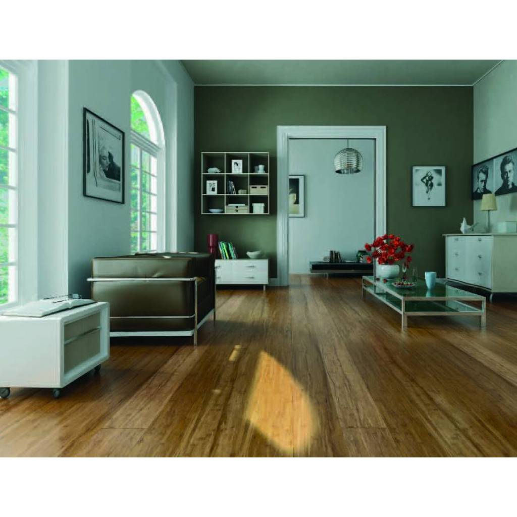 Bambus Prasowany Click Karbon Lakier Mat 12 mm, 1077-608CM, Lite drewno, Globalwood, Globalwood