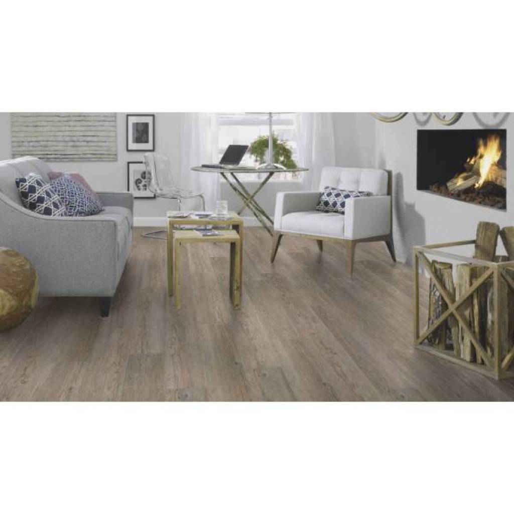 Panele Winylowe LVT Brushed Pine Grey 35950014 Klasa 33 4.5 mm, Podłoga winylowa, Starfloor Click 55, Tarkett