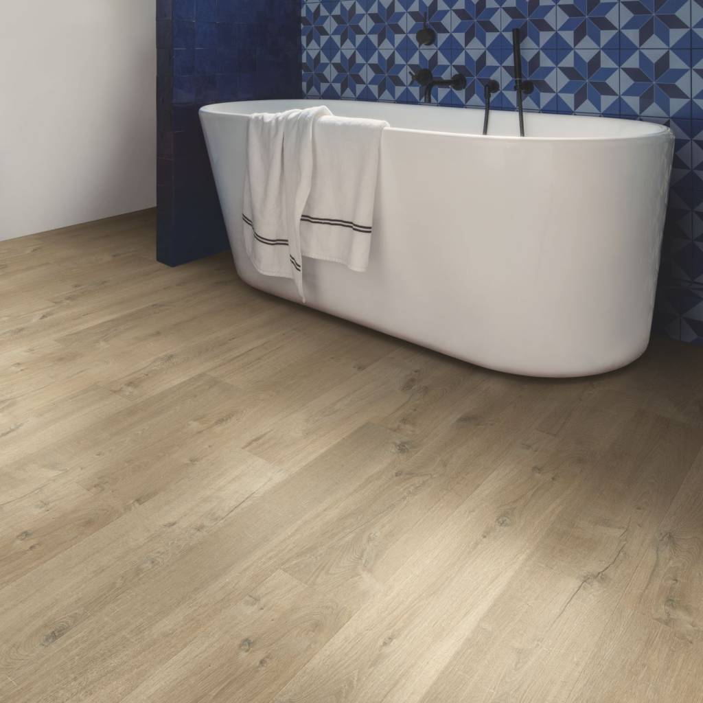 Panele Podłogowe Dąb Spokojny Jasnobrązowy IM3557 AC4 8 mm, Panele podłogowe, Impressive, Quick-Step Unilin