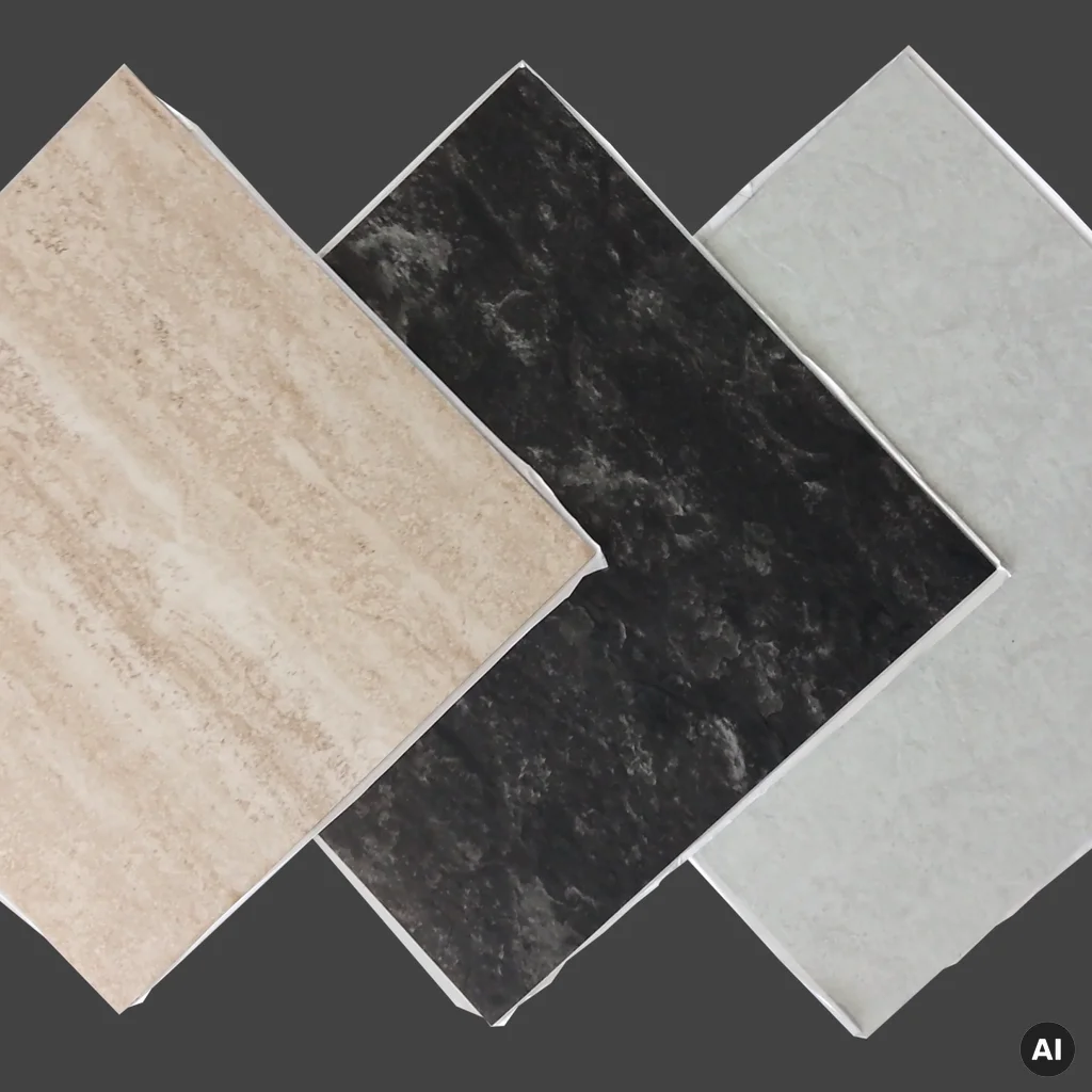 Panele Winylowe Samoprzylepne Kamień Łupek Beż BZY610-2 1.8 mm, Panele winylowe, LVT Samoprzylepne 2STEPS, Boccho