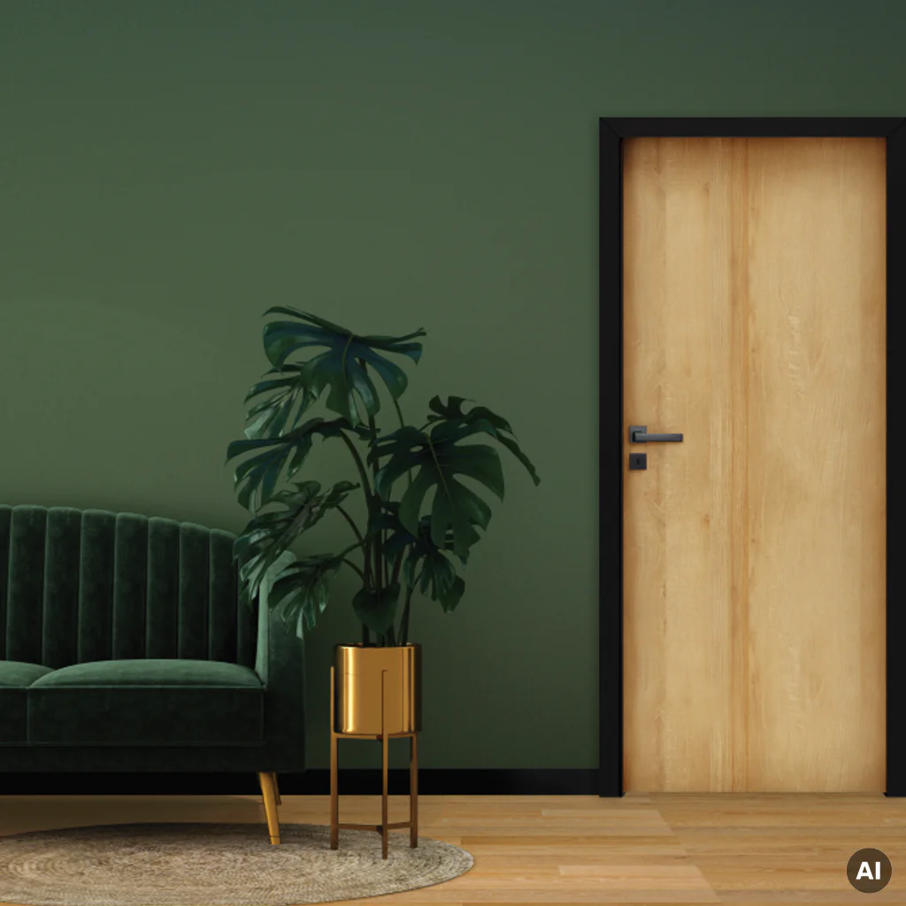 Komplet Drzwi + Ościeżnica regulowana Invado Loft prawe 80cm bezprzylgowe z podcięciem wentylacyjnym, 100063851, Drzwi wewnętrzne, Invado Loft, Invado