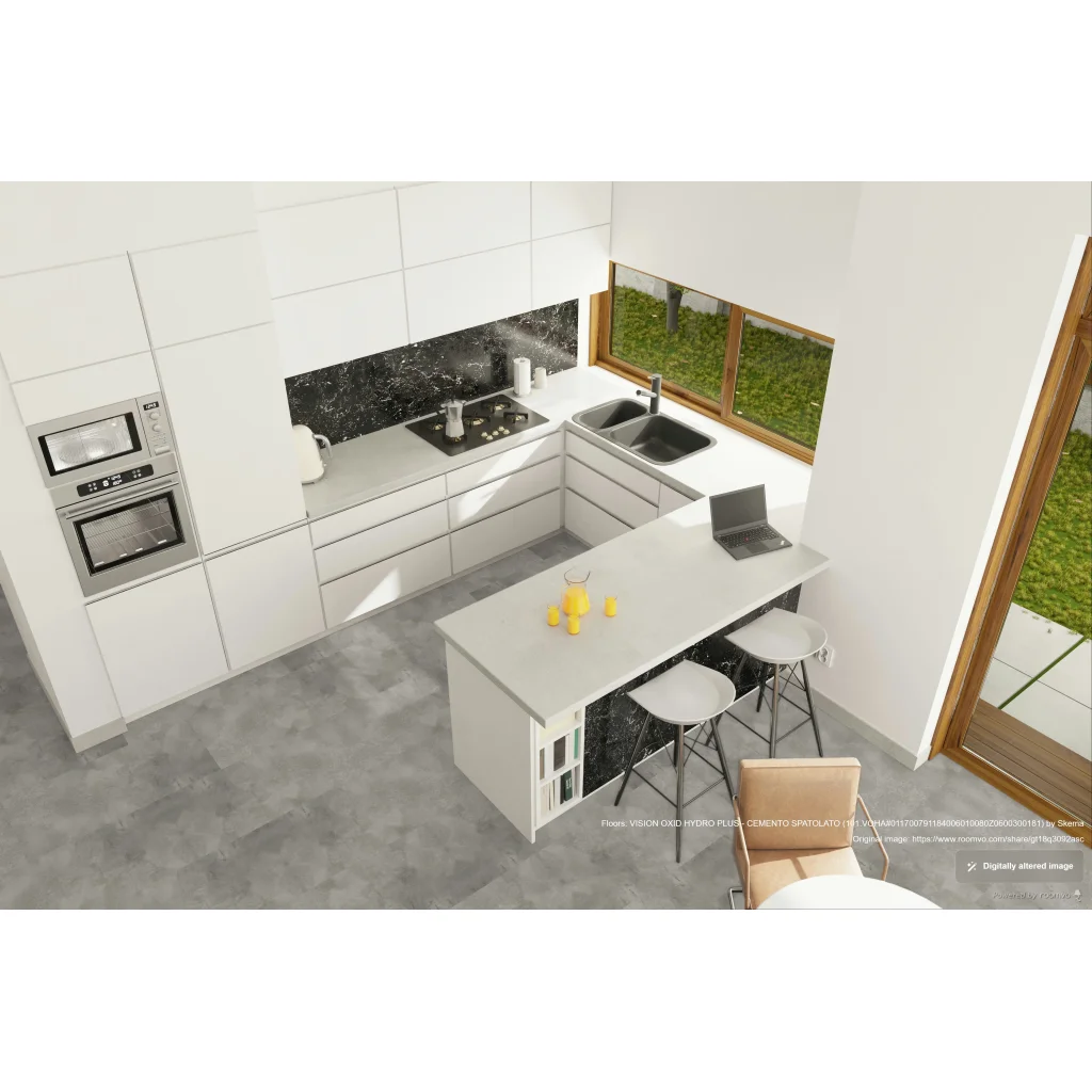 Panele podłogowe Cemento Spatolato 1170 AC6 8 mm, 8031582160228, Panele podłogowe, Vision Syncro Oxid Authentic, Skema