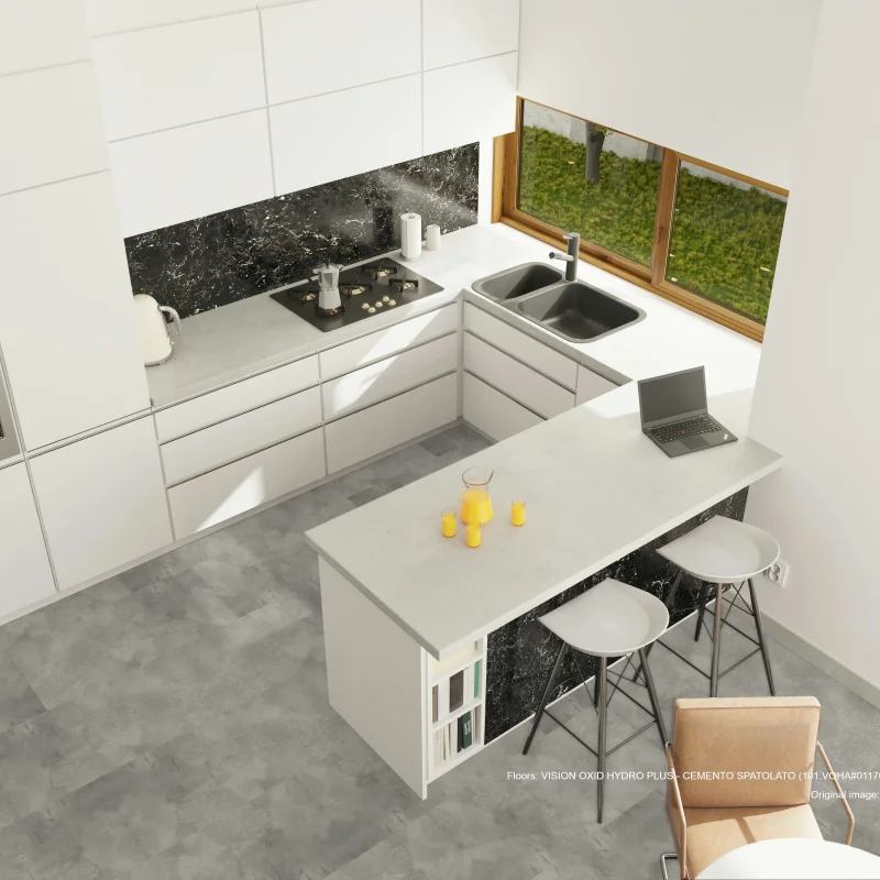 Panele podłogowe Cemento Spatolato 1170 AC6 8 mm, 803158216