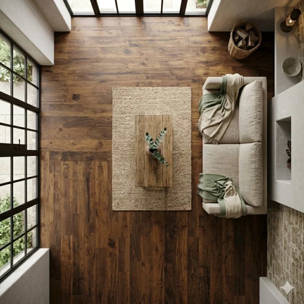 Panele Podłogowe Dąb Hunton Ciemny EPL044 AC4 10 mm, Panele podłogowe, PRO Laminate Medium 10/32, Egger