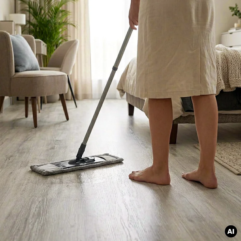 Panele Winylowe SPC LVT Dusty Grey z podkładem DOU-603-IB K