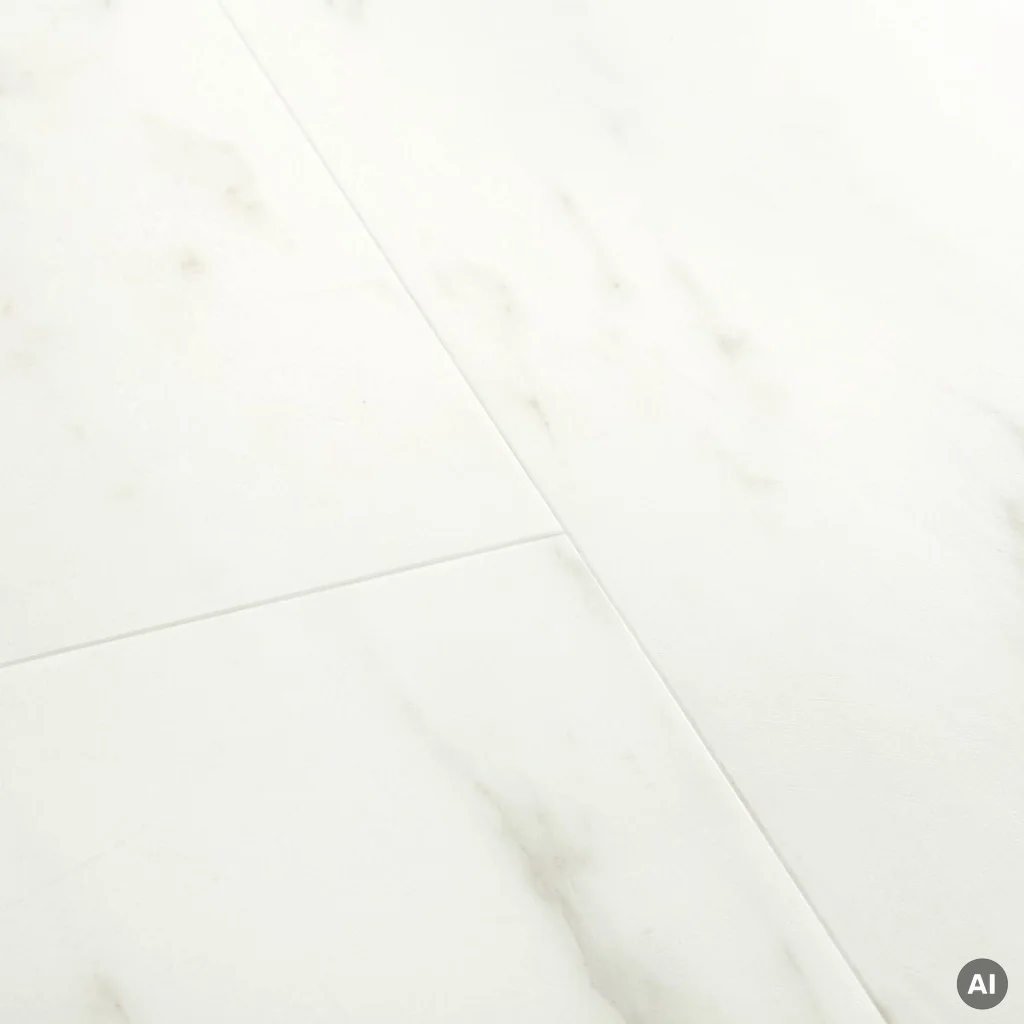 Marmur Carrara biel V4 kl 33 5 mm 5 mm Klasa 33, AVMT40136, Marmur Carrara biel V4 kl 33 5 mm, Alpha Vinyl Tiles, Quick-Step