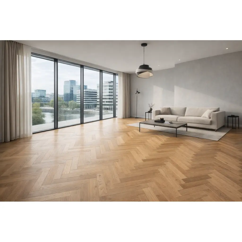 Jodełka Dąb Soft Brown Live Matt 10 mm, 10154755, Podłoga drewniana, Boen Prestige, Boen