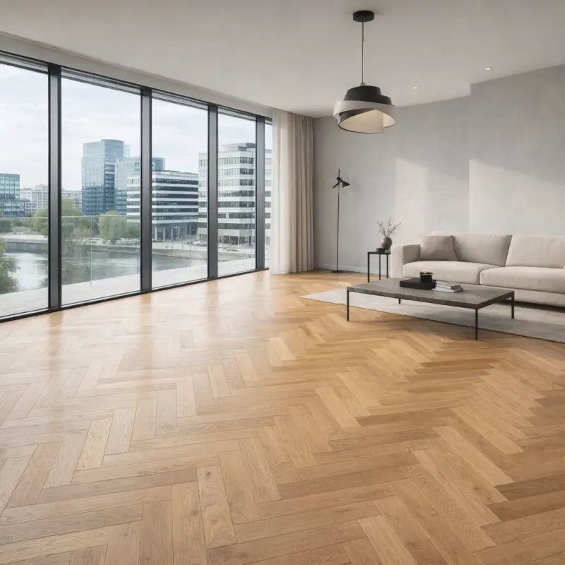 Jodełka Dąb Soft Brown Live Matt 10 mm, 10154755 - 2